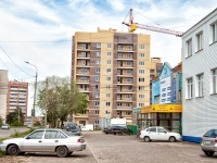 Kazan, Lukin , house 56/1. building under construction