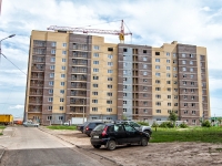 Kazan, Lukin , house 56/1. building under construction