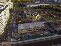 Nizhnekamsk, Mira avenue, 房屋 110. 建设中建筑物