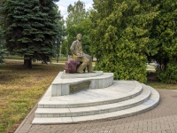 Izhevsk, monument Кузебаю ГердуKommunarov st, monument Кузебаю Герду