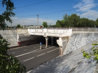 Стерлитамак, улица Худайбердина. мост Железнодорожный 