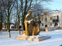 Приморско-Ахтарск, улица Братская. памятник Советскому солдату