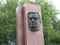 Stavropol, monument Ф.Д. КулаковуLenin st, monument Ф.Д. Кулакову