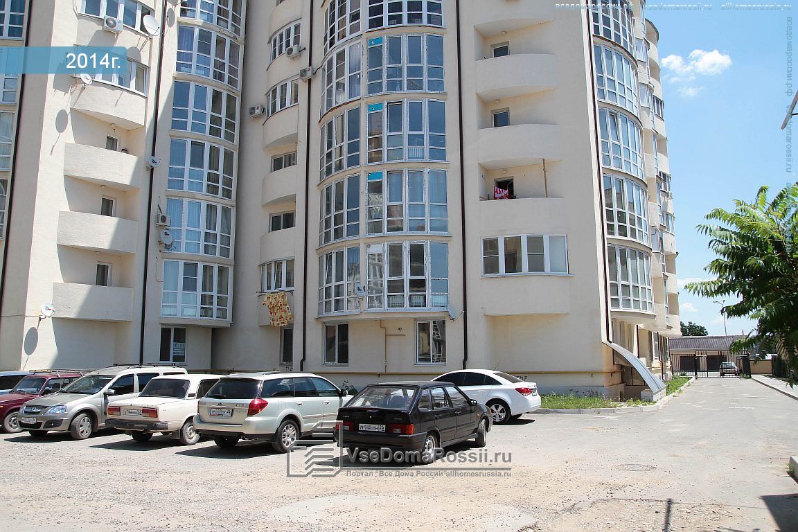 Бульдозер оранжерейная ул 22а пятигорск фото Pyatigorsk, Oranzhereynaya st house 22 к.2. Apartment house