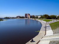 , embankment Городская набережная реки СурыUritsky st, embankment Городская набережная реки Суры