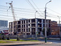 neighbour house: st. Plekhanov, house 9. building under construction