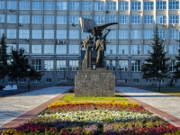 , square Marshal Zhukov. monument