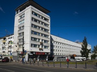 Perm, hotel "Прикамье", Komsomolsky avenue, house 27