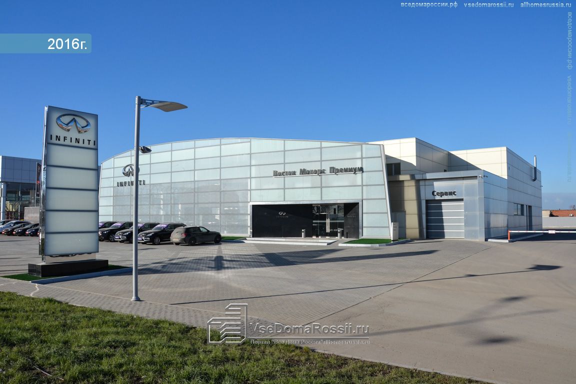 Lime ш космонавтов 162б фото Perm, automobile dealership "Восток Моторс Премиум", автоцентр Infiniti, Kosmona