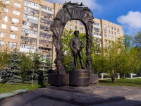 , monument В.Ф. МаргеловуSennaya st, monument В.Ф. Маргелову