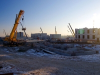 Samara, district Krutye Klyuchi. building under construction