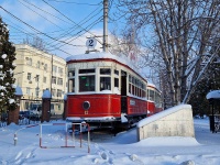 Самара, улица Владимирская. памятник Музейный вагон-памятник 