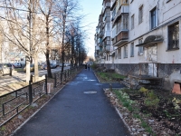 Yekaterinburg, Starykh Bolshevikov str, house 38. Apartment house with a store on the ground-floor