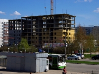 Ulyanovsk, Leninskogo komsomola avenue, 房屋 27А. 建设中建筑物