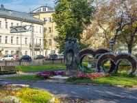 , monument святым благоверным князю Петру и княгине Февронии МуромскимUshinsky st, monument святым благоверным князю Петру и княгине Февронии Муромским