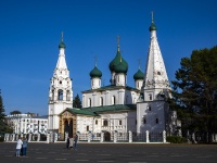 Ярославль, площадь Советская, дом 7. музей Храм Ильи Пророка 