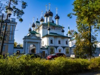 , 教堂 Спаса Нерукотворного Образа Пробоинская , Chelyuskintsev square, 房屋 15