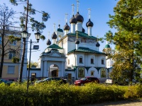 neighbour house: square. Chelyuskintsev, house 15. church Спаса Нерукотворного Образа Пробоинская 