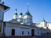 Ярославль, площадь Челюскинцев, дом 17/1. монастырь Спасо-Афанасиевский Ярославский мужской монастырь 