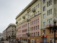 Arbatsky district,  , house 49. Apartment house