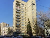 Presnensky district, st Spiridonovka, house 12. Apartment house