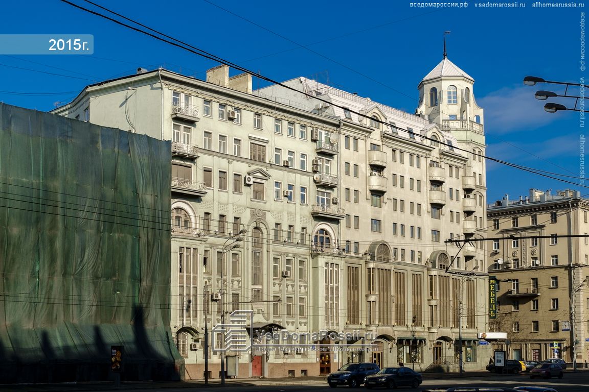 Москва улица садово кудринская