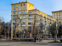 Begoboy district, Leningradskiy avenue, house 14 к.1. Apartment house