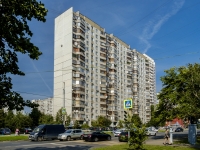 Maryino district, st Novomaryinskaya, house 13. Apartment house