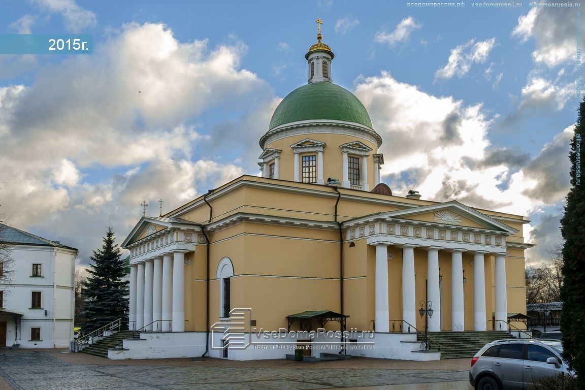 Logos ул даниловский вал 1а москва фото Moscow city, temple Троицы Живоначальной в Даниловском монастыре