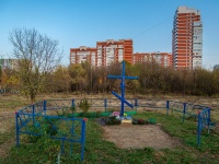 Ochakovo-Matveevskoe district, Nezhinskaya st, commemorative sign 