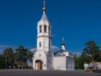 Mitino district, 寺庙 Рождества Христова в Митино, 1-st muravskaya st, 房屋 39 с.1