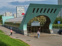 Strogino district,  , house 26. underground station