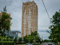 Strogino district, st Tvardovsky, house 12. Apartment house