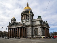 Адмиралтейский район, собор Преподобного Исаакия Далматского, площадь Исаакиевская, дом 4