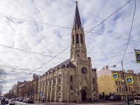 Vasilieostrovsky district, cathedral Евангелическо-лютеранский собор Святого Михаила,  , house 18Б