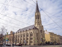 Vasilieostrovsky district, cathedral Евангелическо-лютеранский собор Святого Михаила,  , house 18Б