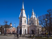 Vasilieostrovsky district, 大教堂 Андреевский Собор во имя Святого Апостола Андрея Первозванного ,  , 房屋 11А