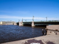 Vasilieostrovsky district,  . bridge