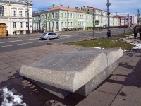 Vasilieostrovsky district, monument «Послание через века»  , monument «Послание через века» 