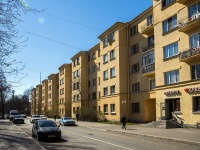 Vyiborgsky district, Lesnoy avenue, 房屋 59 к.6. 公寓楼