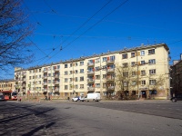 Vyiborgsky district, Lesnoy avenue, 房屋 37 к.1. 公寓楼