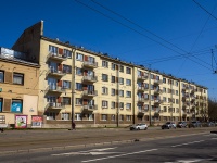 Vyiborgsky district, Lesnoy avenue, house 37 к.1. Apartment house