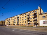 Vyiborgsky district, Lesnoy avenue, house 37 к.2. Apartment house