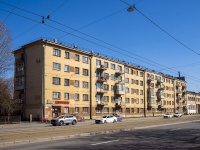 Vyiborgsky district, Lesnoy avenue, 房屋 37 к.2. 公寓楼