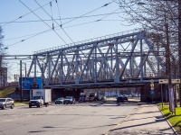 Выборгский район, улица Литовская. мост Железнодорожный