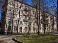 Vyiborgsky district, Harchenko st, house 1. Apartment house