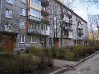 Vyiborgsky district, Institutsky avenue, house 1. Apartment house