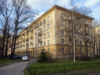 Vyiborgsky district, Institutsky avenue, 房屋 3 к.1. 公寓楼