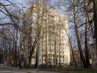 Vyiborgsky district, Institutsky avenue, house 6. Apartment house