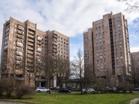 Vyiborgsky district, Toreza avenue, house 2/40. Apartment house